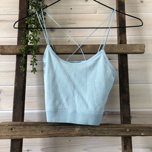 Xs light blue gilly hicks cami